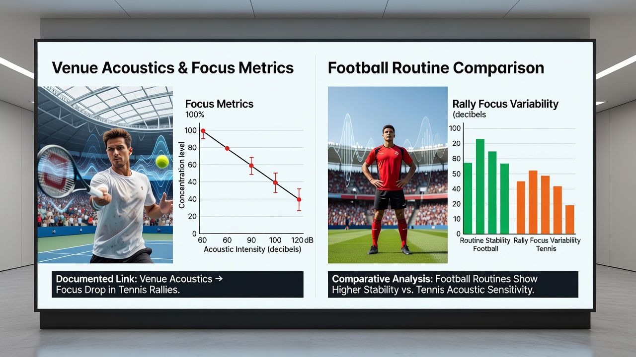 Football receiver running a route with acoustic wave patterns and live odds ticker in background